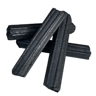 Charbon de bois compressé – Haute Qualité, 1 Carton – 10 kg