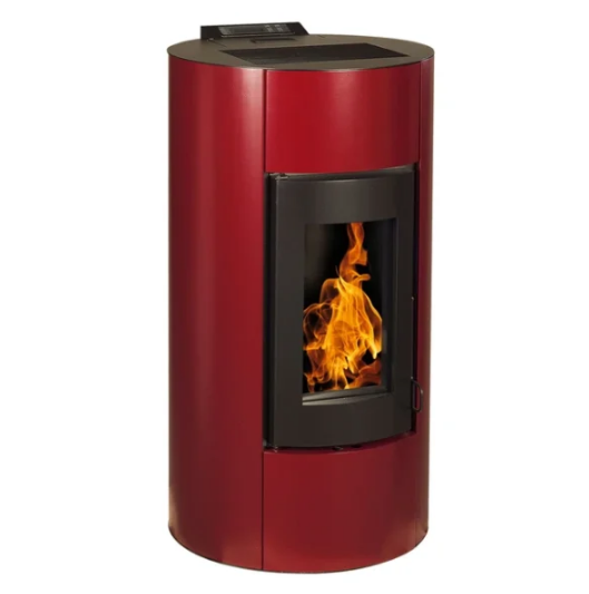 Poêle à Granulés Etanche – EMAFLAM NALA Bordeaux – 8.9 kW – Image 2