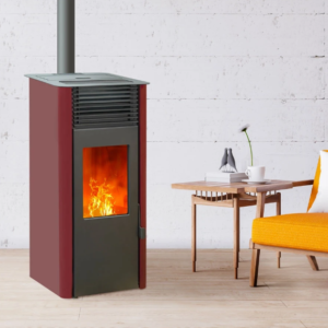 Poêle à granulés Etanche Connecté EMAFLAM REVA 9 kW